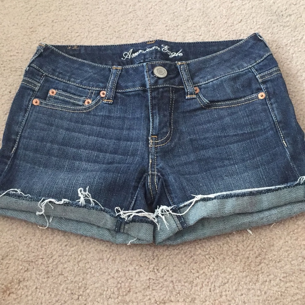 American eagle jean shorts